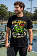 Pickle Brawl Funny Pickleball T-Shirt