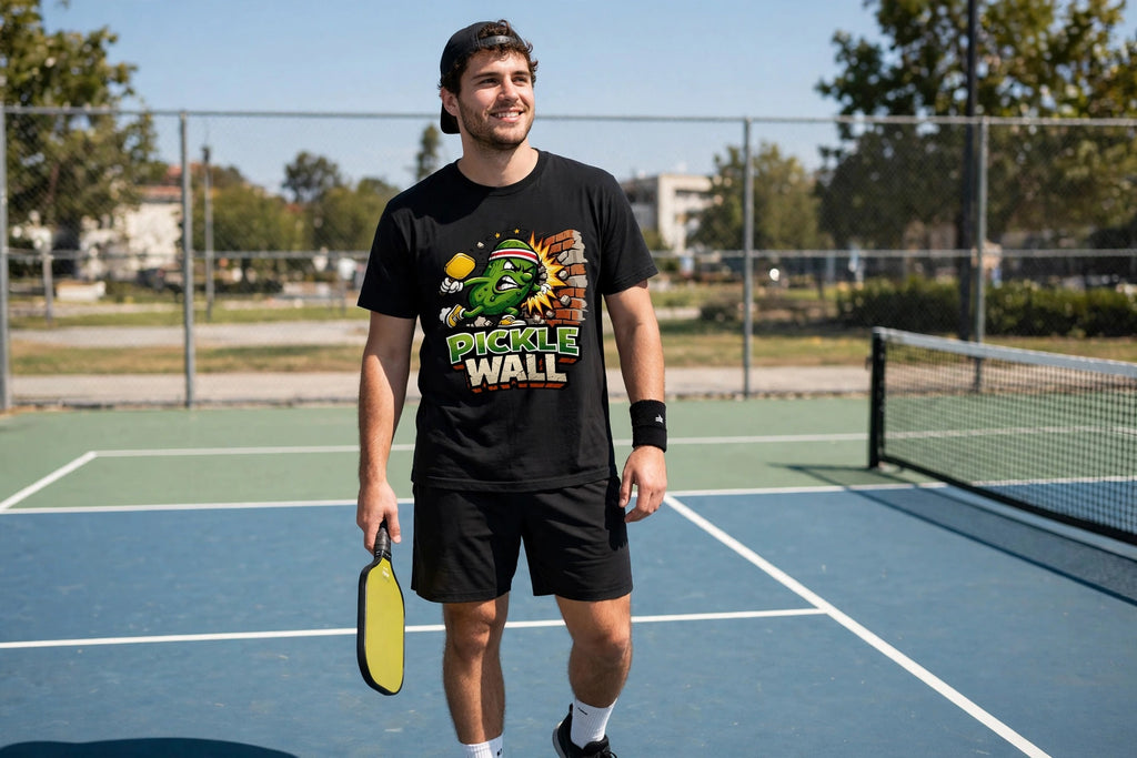 Pickle Wall Funny Pickleball T-Shirt