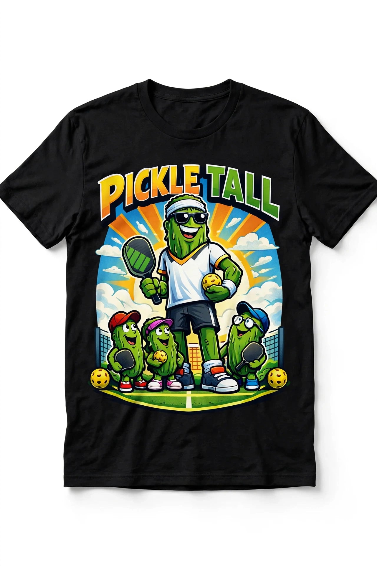 Pickle Tall™ Funny Pickleball T-Shirt