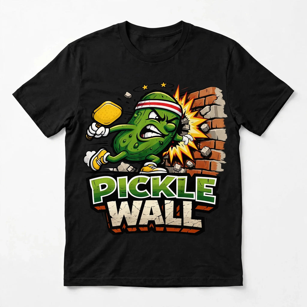 Pickle Wall Funny Pickleball T-Shirt