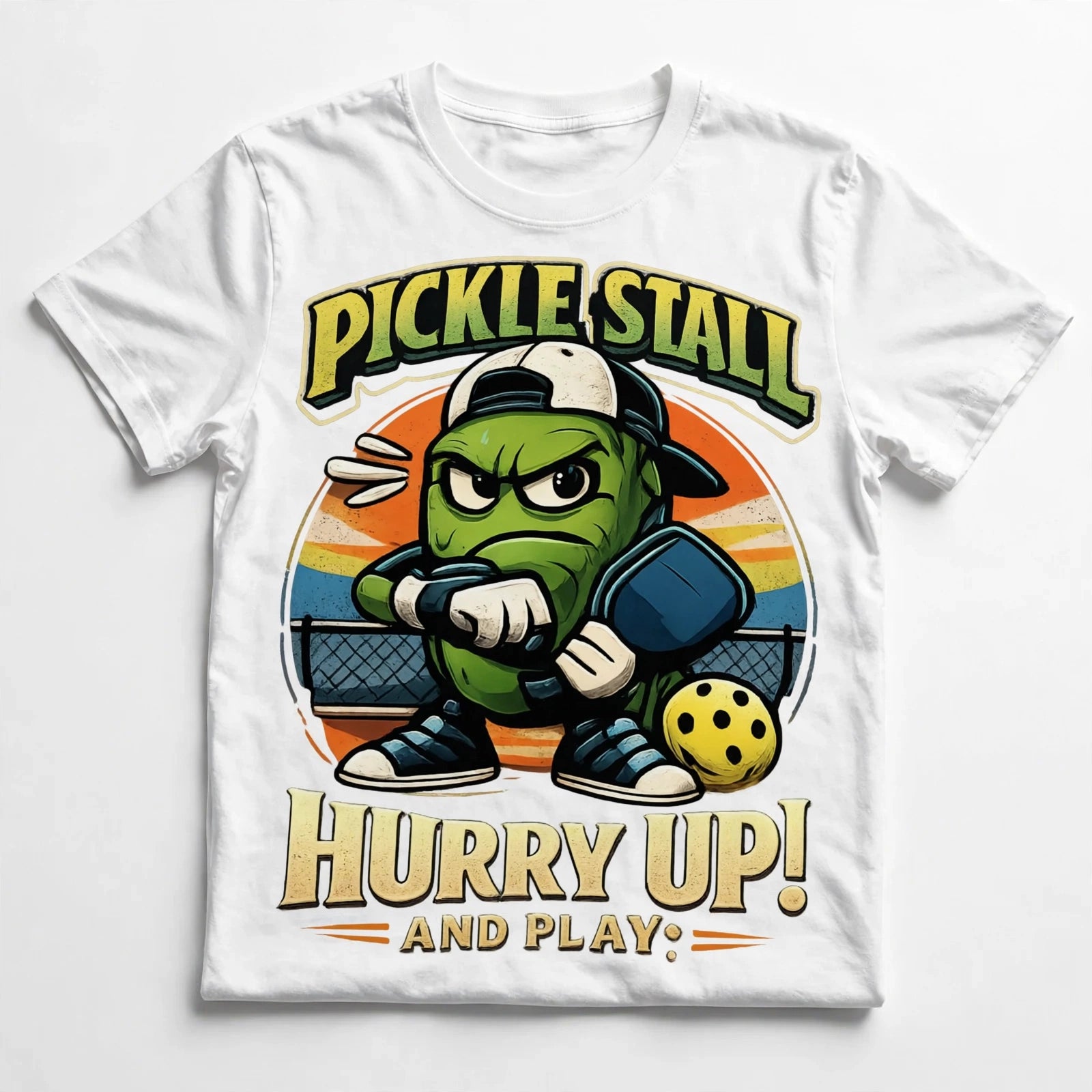 Pickle Stall™ Funny Pickleball T-Shirt
