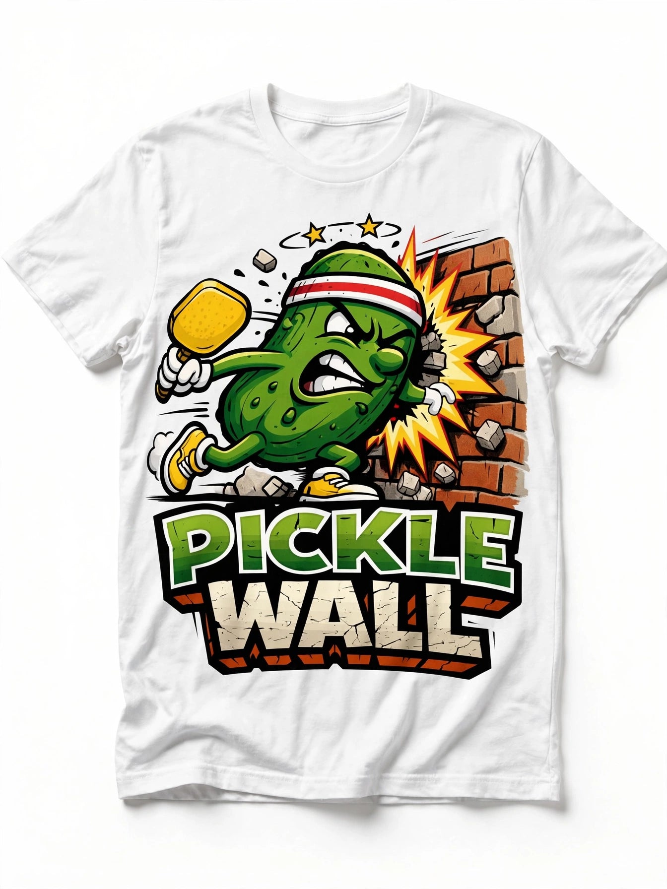 Pickle Wall Funny Pickleball T-Shirt
