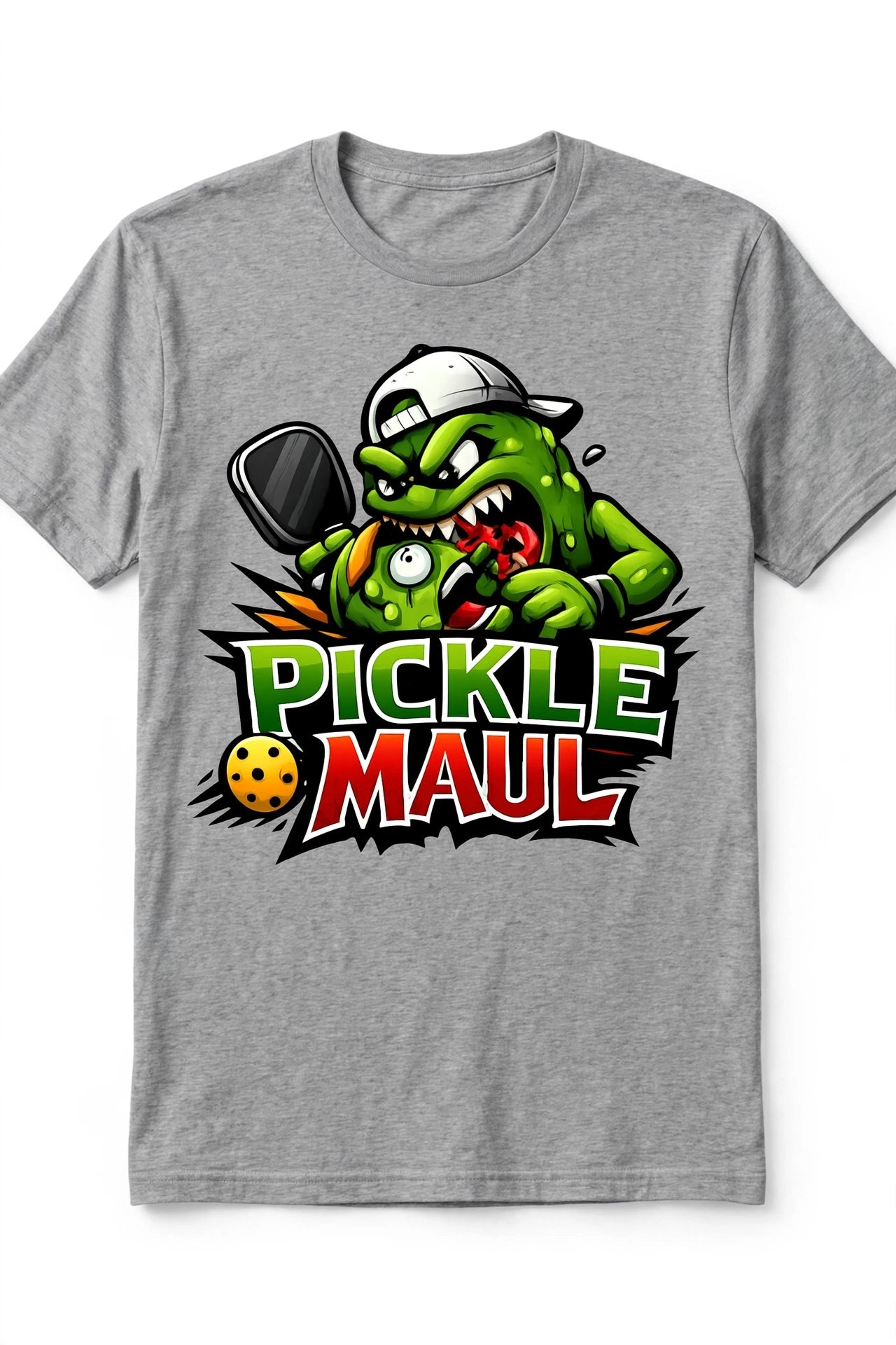 Pickle Maul Funny Pickleball T-Shirt
