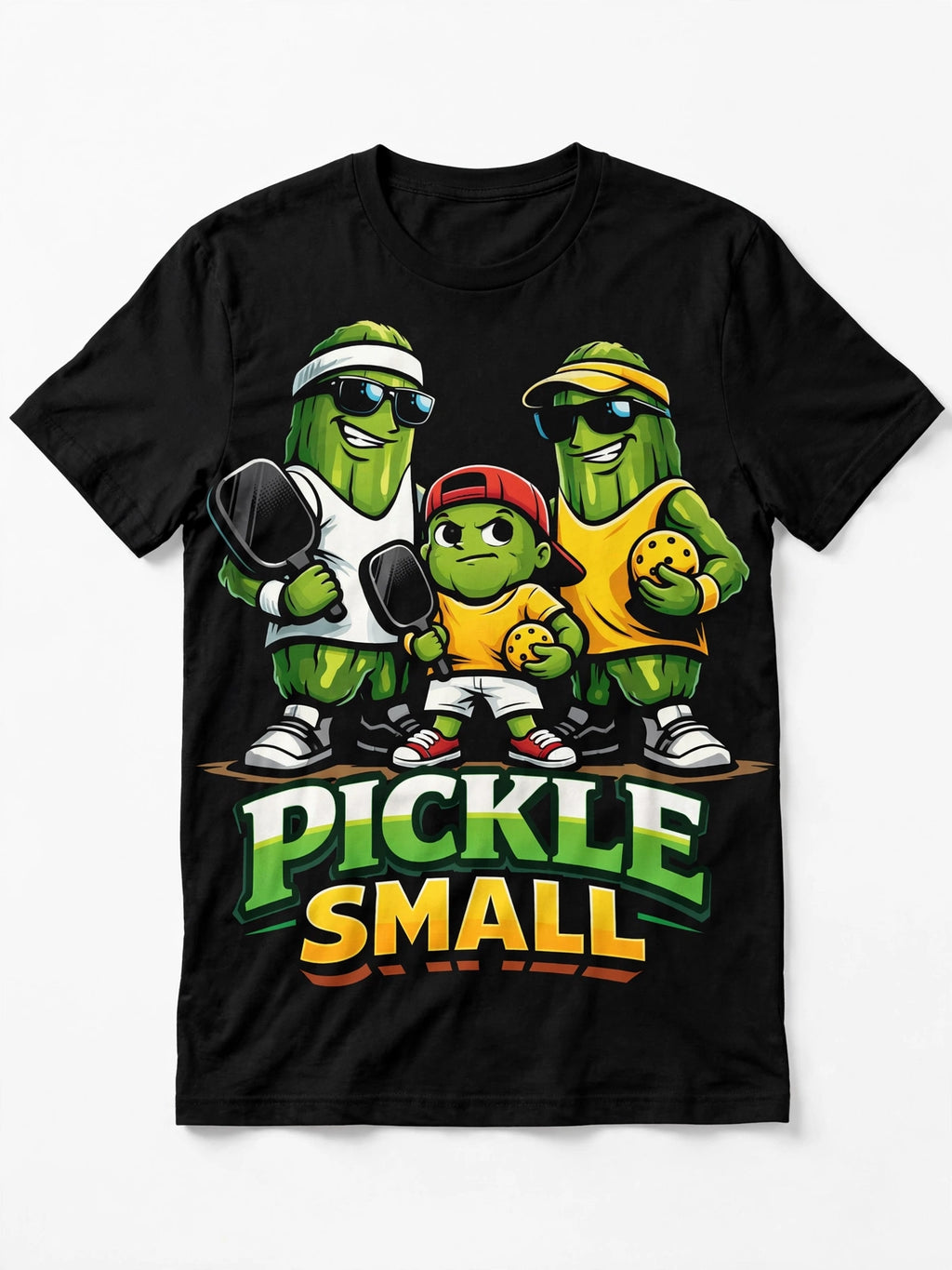 Pickle Small Funny Pickleball T-Shirt