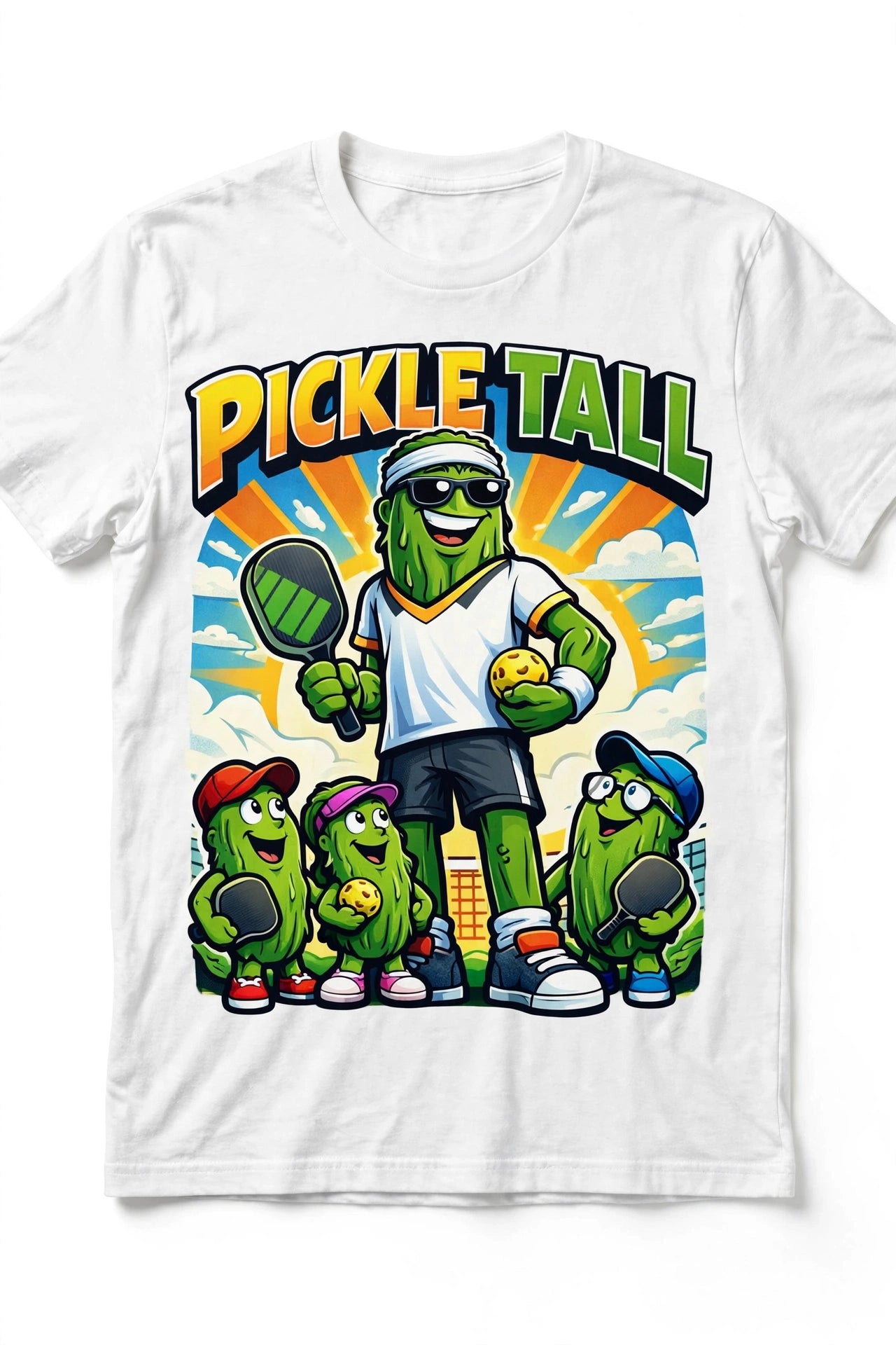 Pickle Tall™ Funny Pickleball T-Shirt