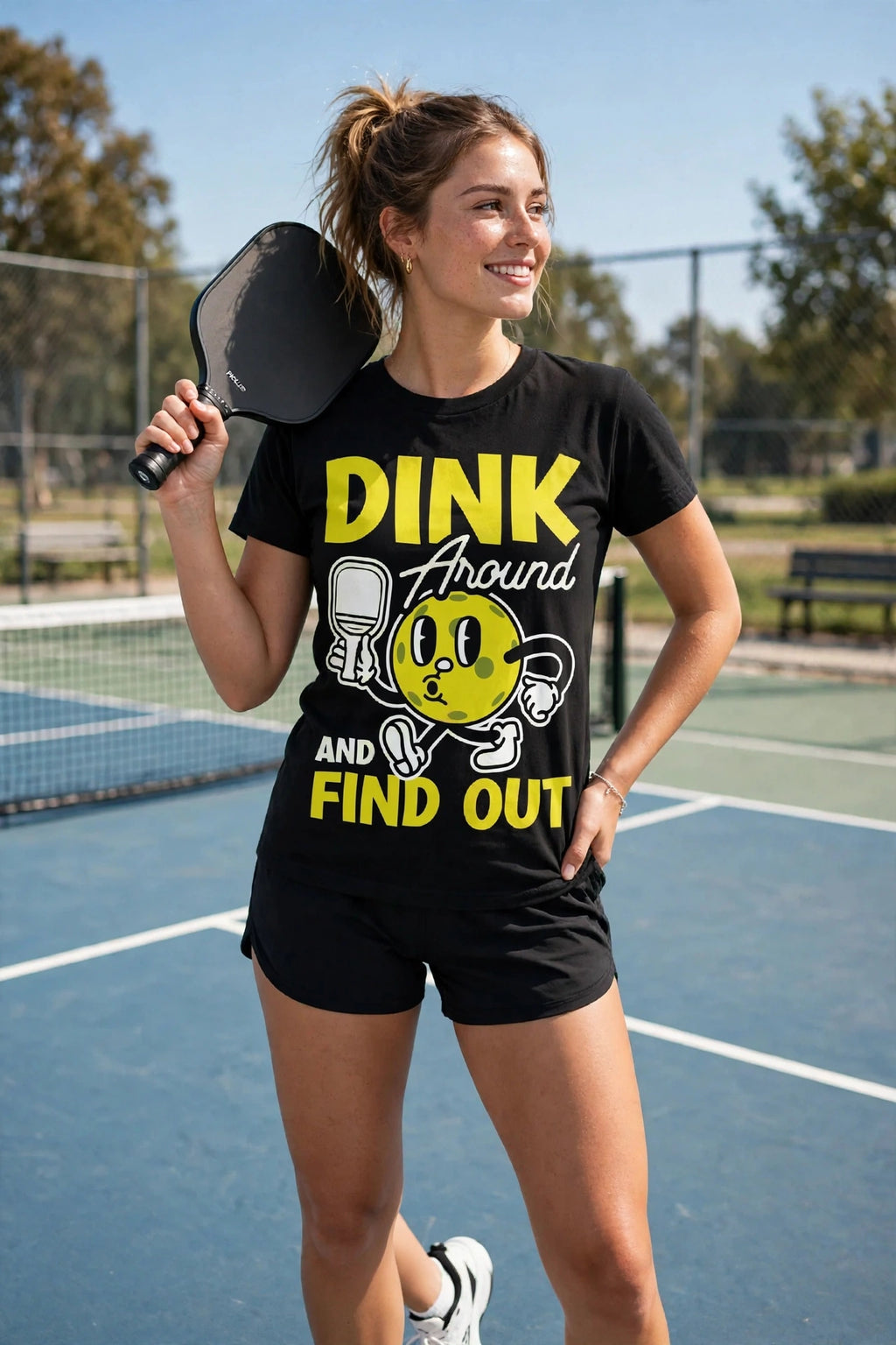 Dink Around and Find Out™ Funny Pickleball T-Shirt