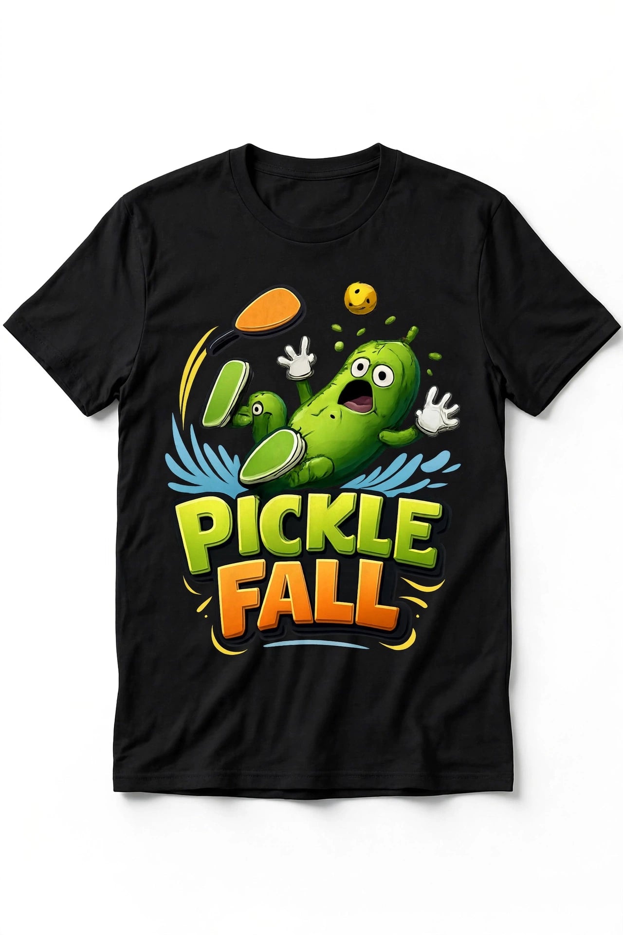 Pickle Fall Funny Pickleball T-Shirt