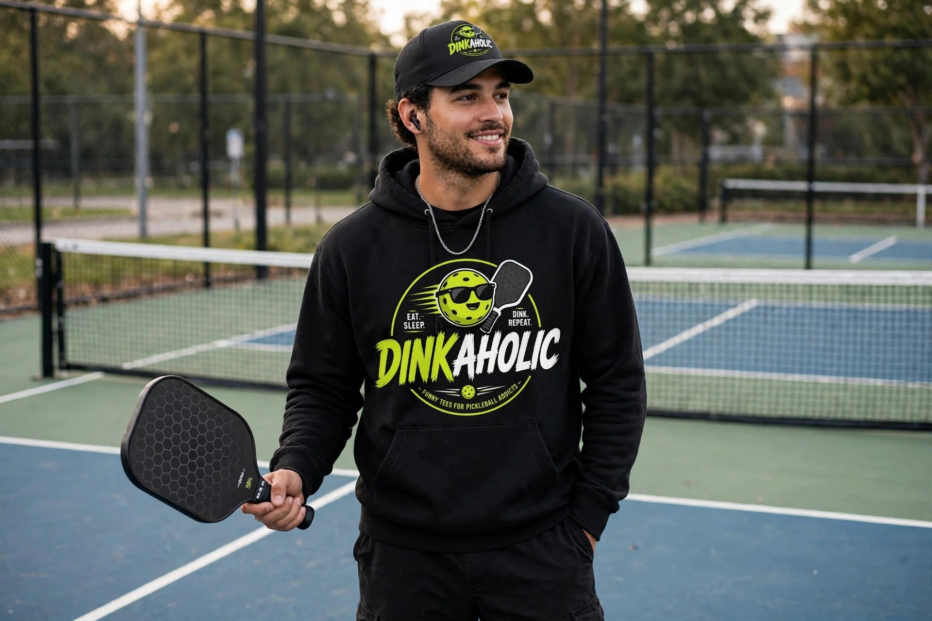 Dinkaholic™ Pickleball Hoodie