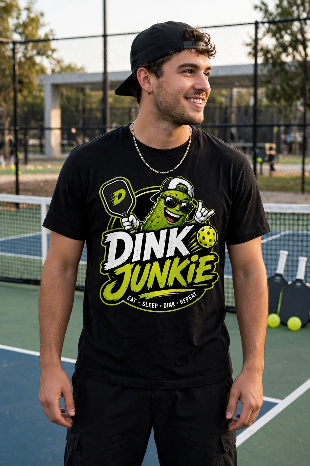 Dink Junkie Pickleball Tee