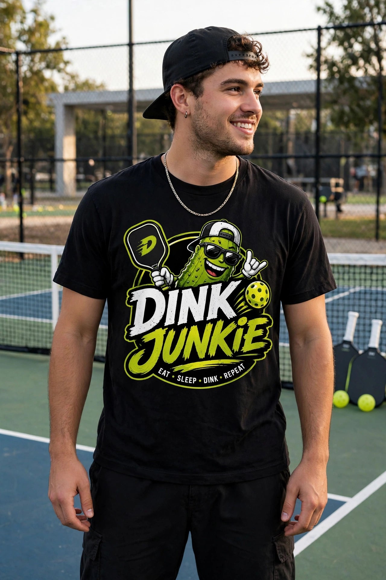 Dink Junkie Pickleball Tee