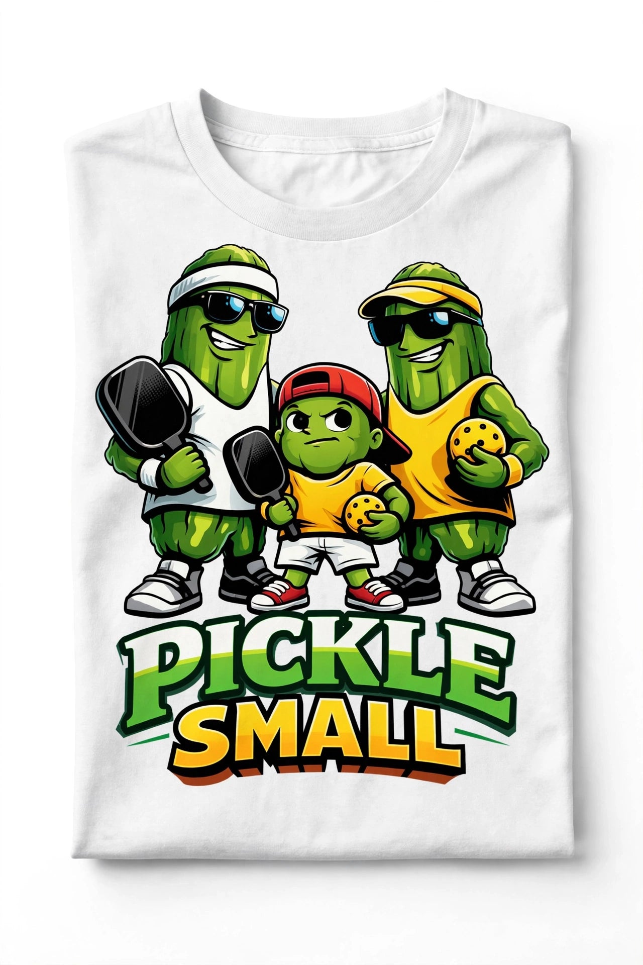 Pickle Small Funny Pickleball T-Shirt
