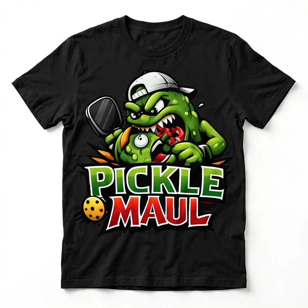 Pickle Maul Funny Pickleball T-Shirt