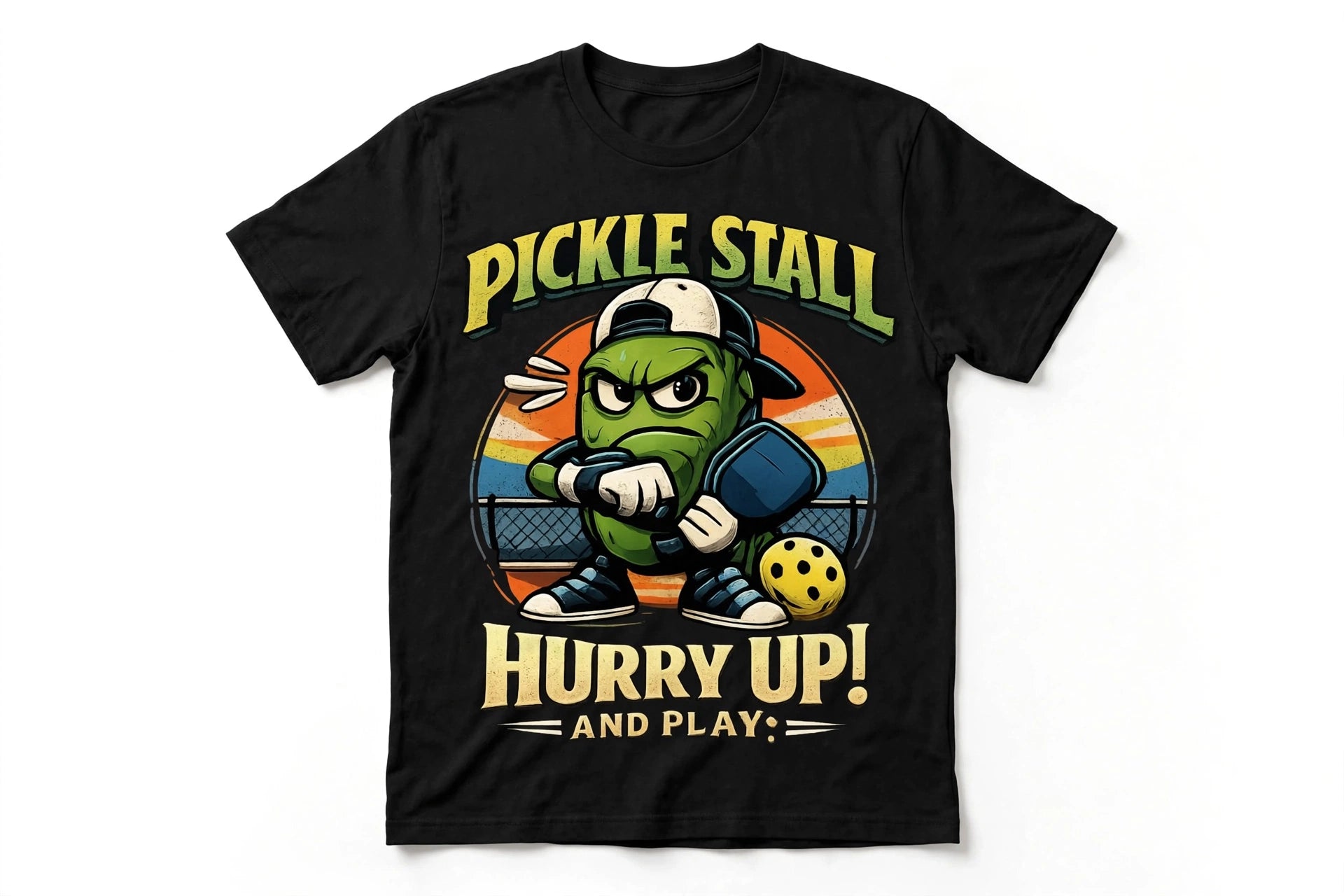 Pickle Stall™ Funny Pickleball T-Shirt