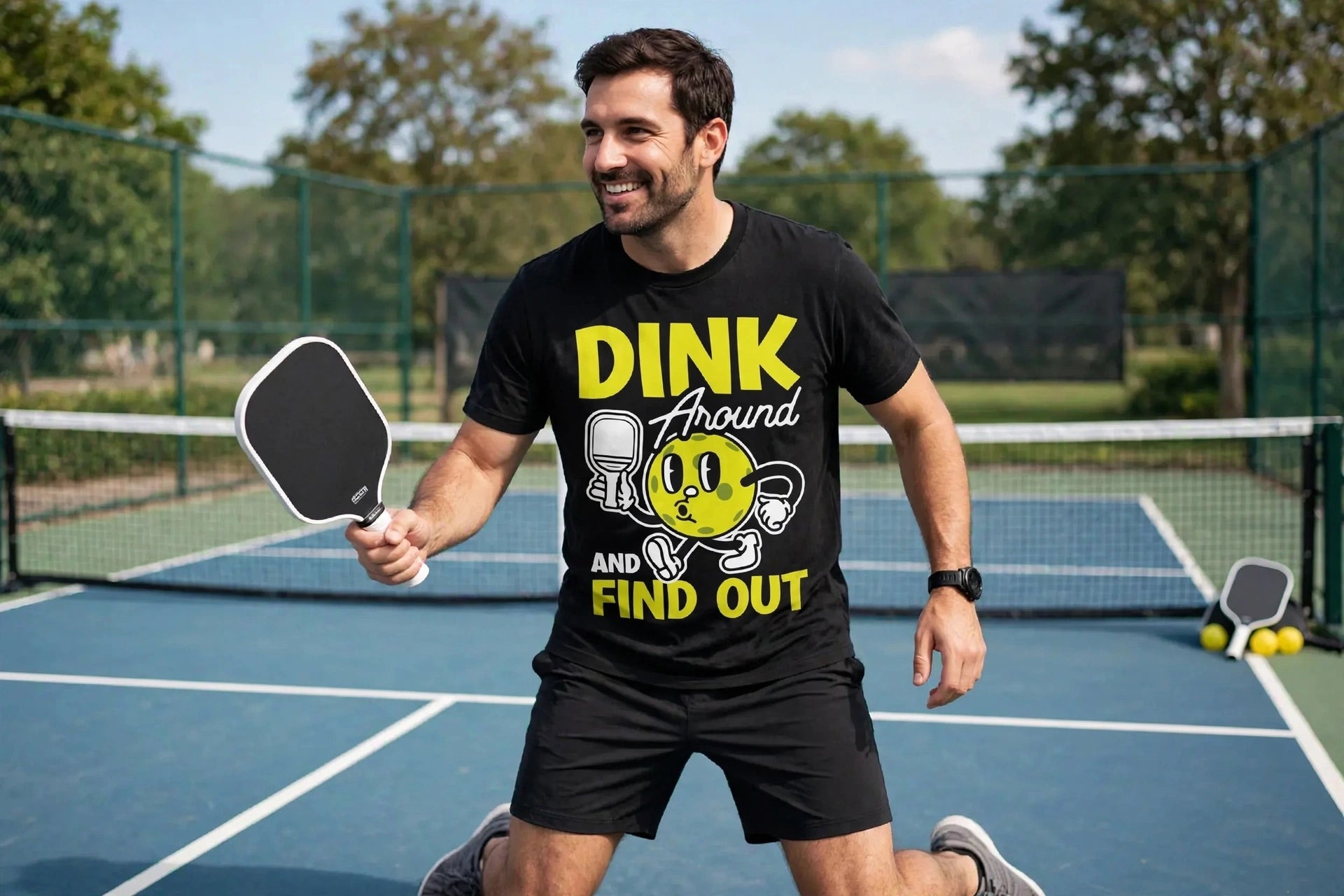Dink Around and Find Out™ Funny Pickleball T-Shirt