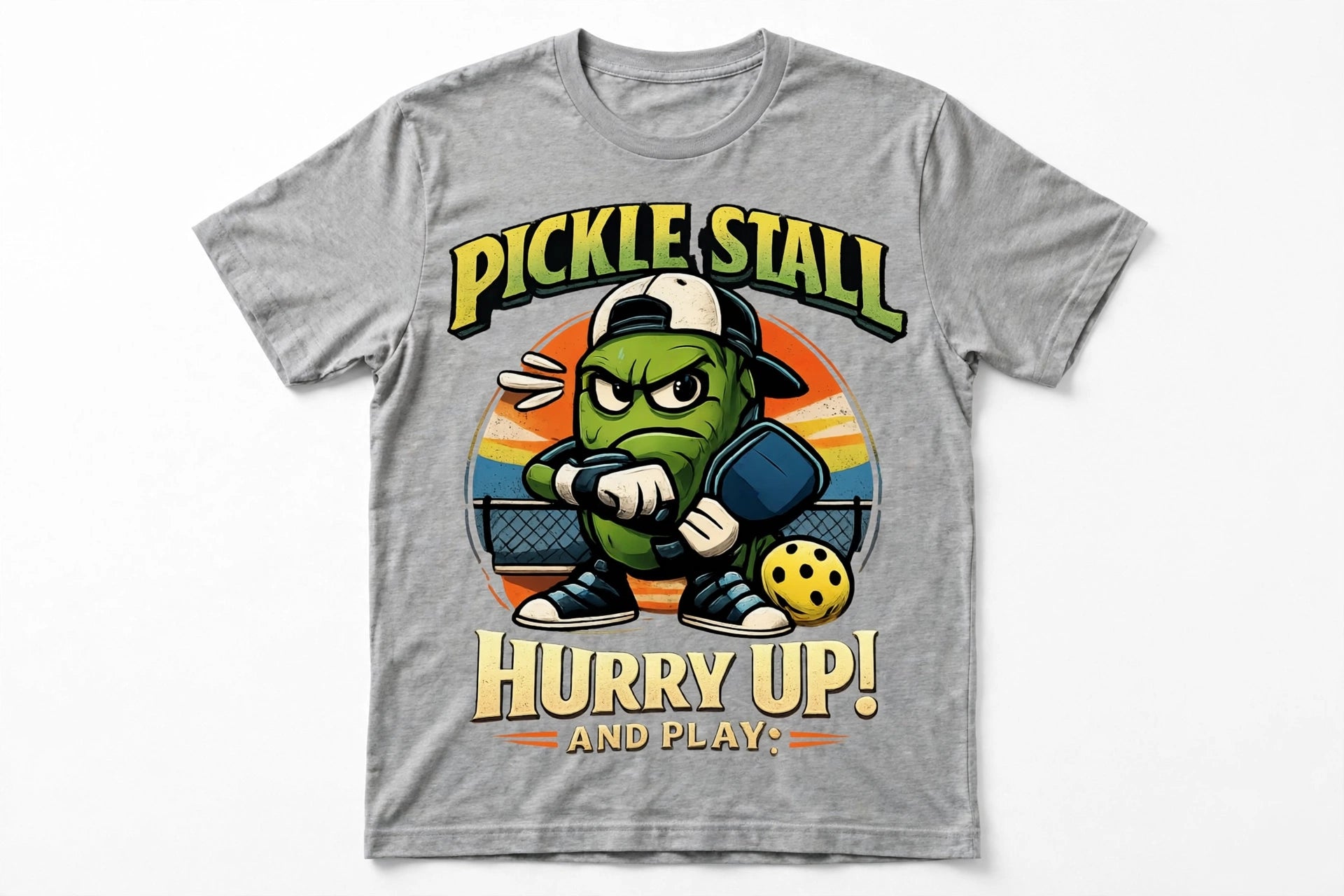 Pickle Stall™ Funny Pickleball T-Shirt