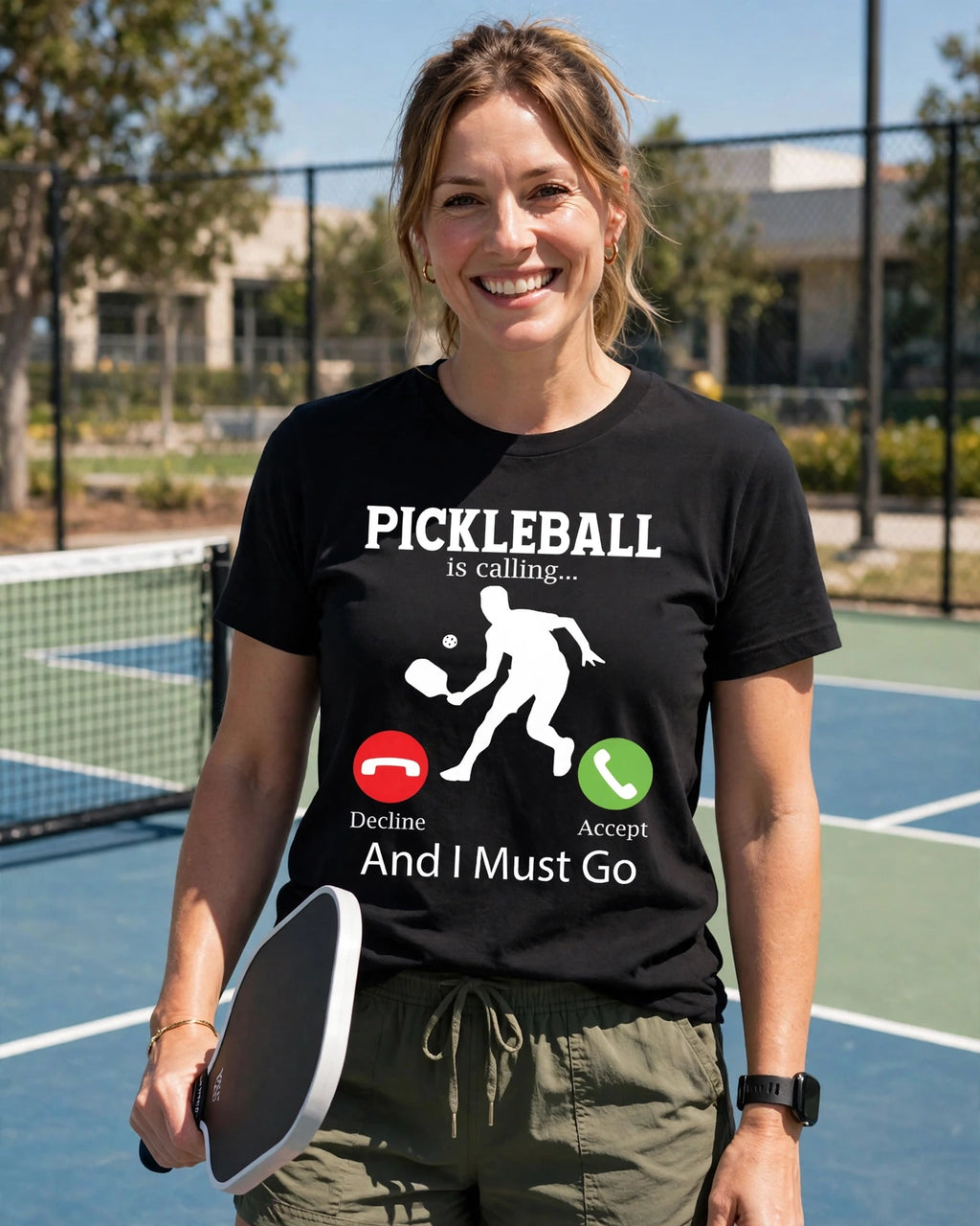 Pickleball Is Calling… And I Must Go T-Shirt