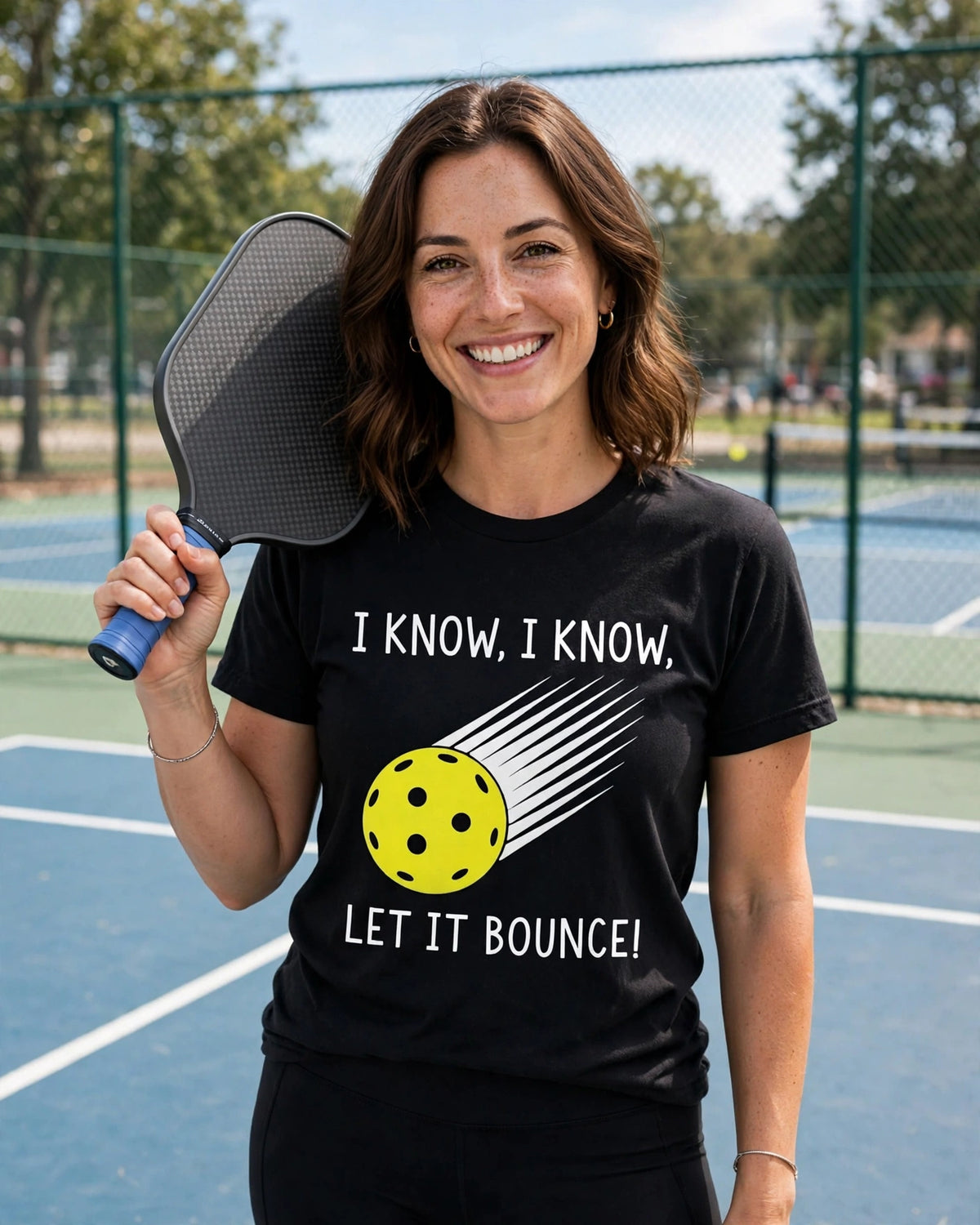 I Know, I Know… Let It Bounce! Pickleball T-Shirt