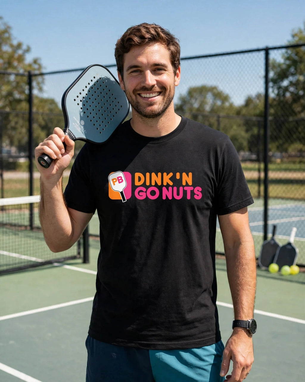 Dink’n Go Nuts Pickleball T-Shirt