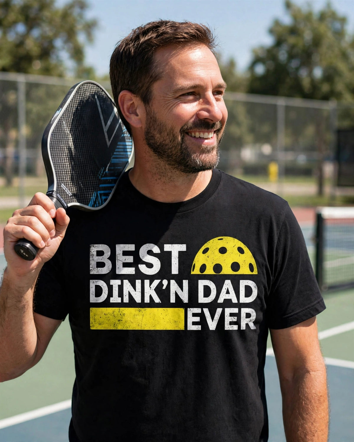 Best Dink’n Dad Ever Pickleball T-Shirt