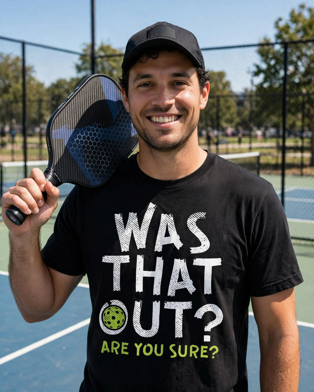 Was That Out? Are You Sure? Pickleball T-Shirt