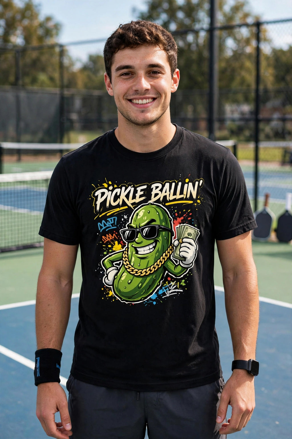 2026 Pickle Ballin’ Pickleball T-Shirt