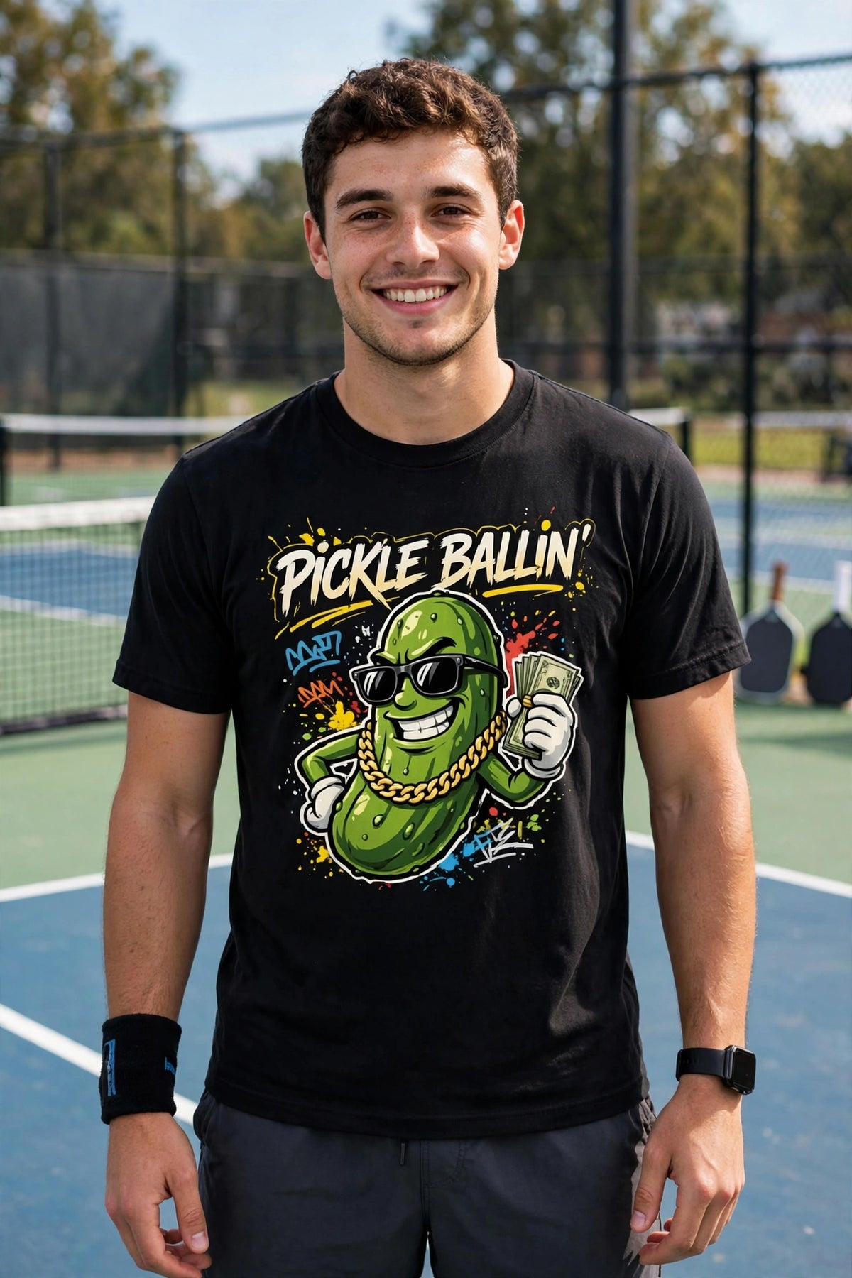 2026 Pickle Ballin’ Pickleball T-Shirt
