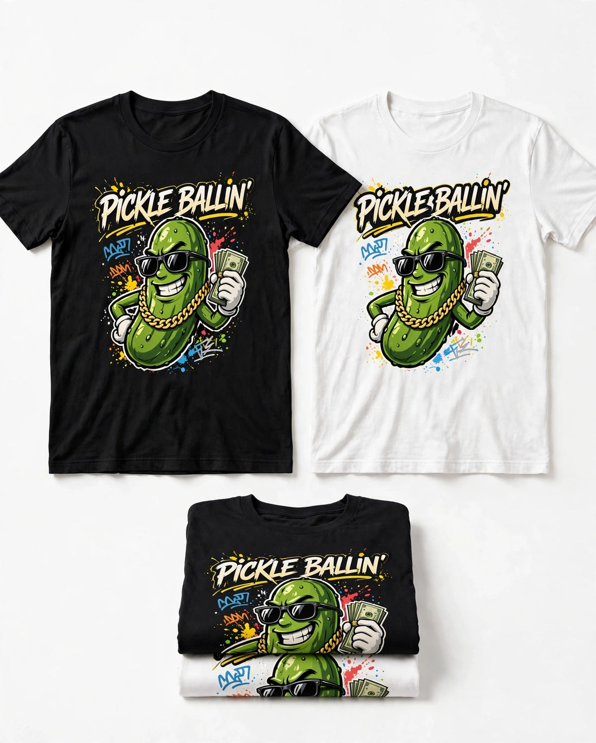 2026 Pickle Ballin’ Pickleball T-Shirt