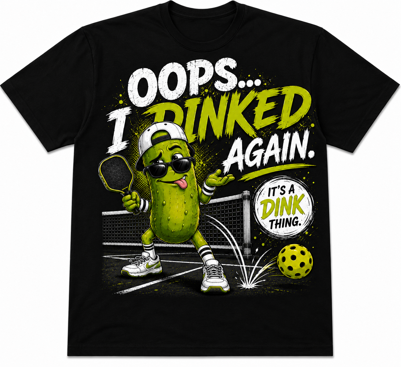 Oops... I Dinked Again™ | Funny Pickleball T-Shirt