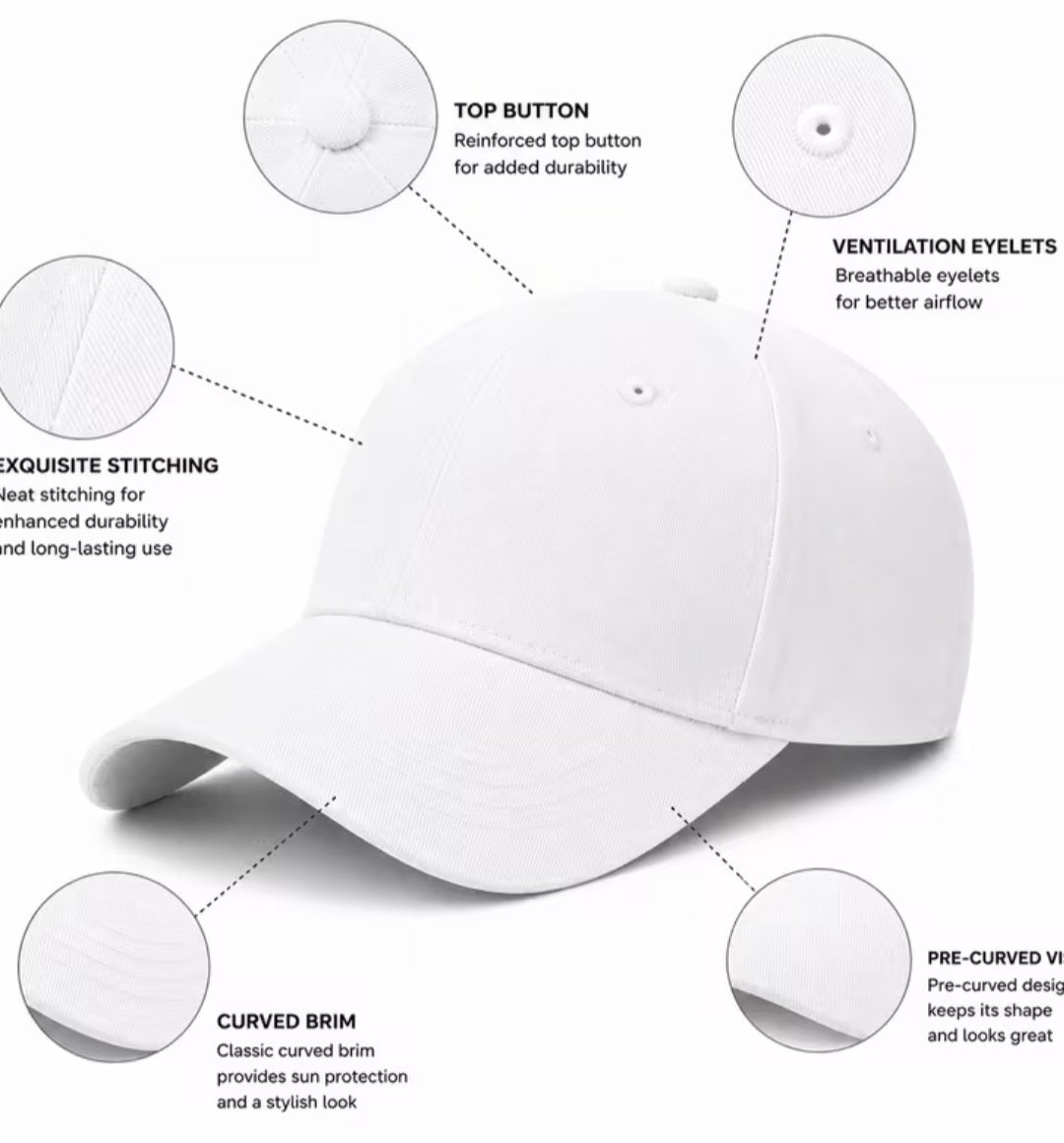 Dink Junkie Pickleball Baseball Cap