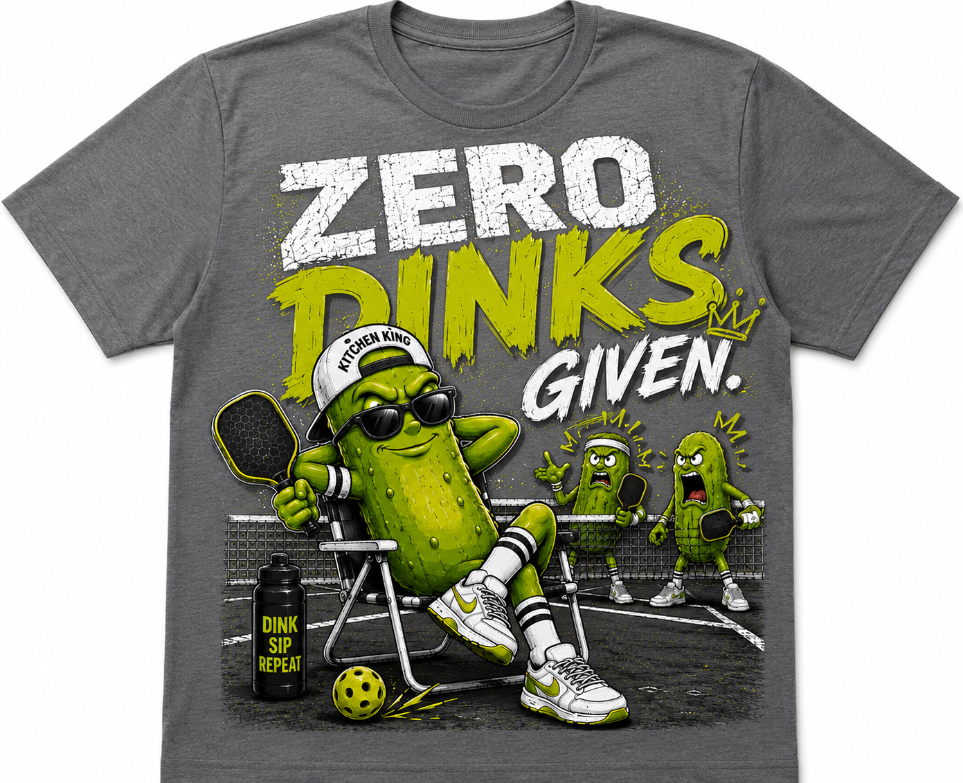 Zero Dinks Given™ Pickleball T-Shirt